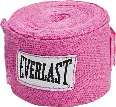 Everlast Classic Cotton 4455 Martial Arts Hand Wraps 3m Rosa