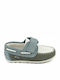 Boys Anatomic Leather Moccasins with Velcro Multicolour