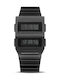 Adidas Archive M3 Digital Watch Battery with Black Metal Bracelet