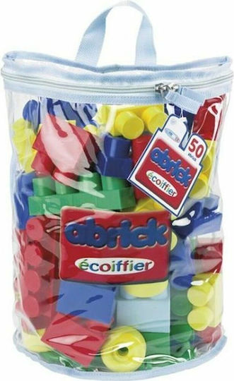 Ecoiffier Abrick Building Blocks for 1 Plus Year 50 Pieces