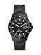 Fossil Watch with Black Metal Bracelet FS5659