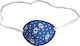 Kayfunpatch Pansamente pentru ochi Copii Denim Daisies 7x5.5cm 1buc