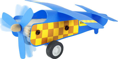 Stanley Jr Toys Παιχνίδι Κατασκευών Ξύλινo Light Plane Kit για Παιδιά 5+ Ετών