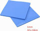 Wärmeleitpad 100 x 100 x 1mm Blau THP-002