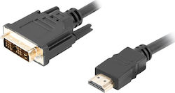Lanberg Cable DVI-D male - HDMI male 3m (CA-HDDV-10CC-0030-BK)