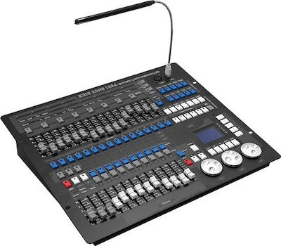 GloboStar Controler DMX Consolă de Iluminat cu 1024 Canale de Control și Conexiune USB (pentru PC)