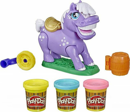 Hasbro Play-Doh Knete - Spiel-Set Animal Crew Naybelle Show Pony für Alter 3+ 3er-Pack