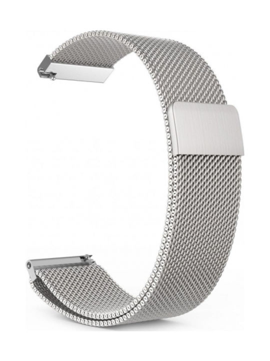 Stainless Steel Milanese Curea Oțel inoxidabil Argintiu (Amazfit Stratos 2s/3)