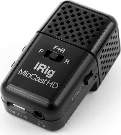 IK Multimedia iRig Mic Cast HD Πυκνωτικό Μικρόφωνο USB Clip On