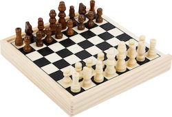 Legler To Go Σκάκι από Ξύλο με Πιόνια 15x15cm