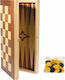 Zanna Toys 1048Π Table Lemn cu Piese 50x50cm