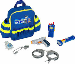 Klein Role Play Toy Police Officer Rucksack for 3+ Years Old