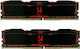 GoodRAM IRDM X 16GB DDR4 RAM mit 2 Modulen (2x8GB) und Geschwindigkeit 3000 für Schreibtisch