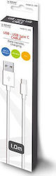 Savio USB 2.0 USB-C male - USB-A 1m (CL-125) Savio USB 2.0 USB-C male - USB-A 1m (CL-125)