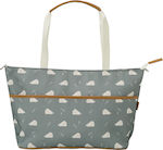 Wickeltasche-Wickeltasche Schulter/Hand Fresk Gray 49x18x29cm.