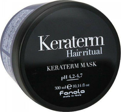 Fanola Keraterm Anti-Frizz Disciplining Haarmaske für Reparatur 300ml