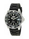 Invicta Pro Diver Herrenuhr 40mm Automatisch mit Schwarz Kautschukarmband