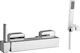 Bugnatese Bade- / Duscharmatur Dusche Komplettes Set Silber