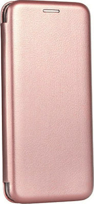 Forcell Synthetic Leather Book Rose Gold (Galaxy A80)