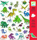 Djeco Stickers Δεινόσαυροι for Children 3++ Years 160pcs