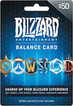 Blizzard Entertainment Balance Card 50 Euros