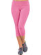 Women's Capri Training Legging Pink