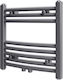 vidaXL Curved 141896 Towel Rail Bathroom 480x48...