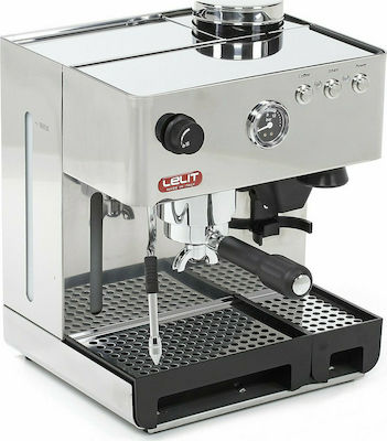 Lelit Macchine Caffè Anita Επαγγελματική Μηχανή Espresso με 1 Group Π33xΒ25xΥ37cm PL042EMI