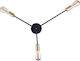 Nowodvorski Mill Vintage Metal Ceiling Light with Integrated LED Black