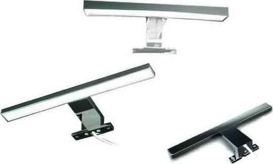 Gloria Leta Φωτιστικό Μπάνιου LED Ασημί 30x10.5x4.2εκ. Gloria Leta Φωτιστικό Μπάνιου LED Ασημί 30x10.5x4.2εκ.