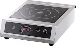 Bartscher IK 35TC Tabletop Inductive Commercial Electric Burner with 1 Hearths 3.5kW 34x44.5x11.7cm 105843