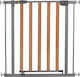 Hauck Foldable Security Door Simple Placement made of Wood in Beige Color 89x89cm 1pcs