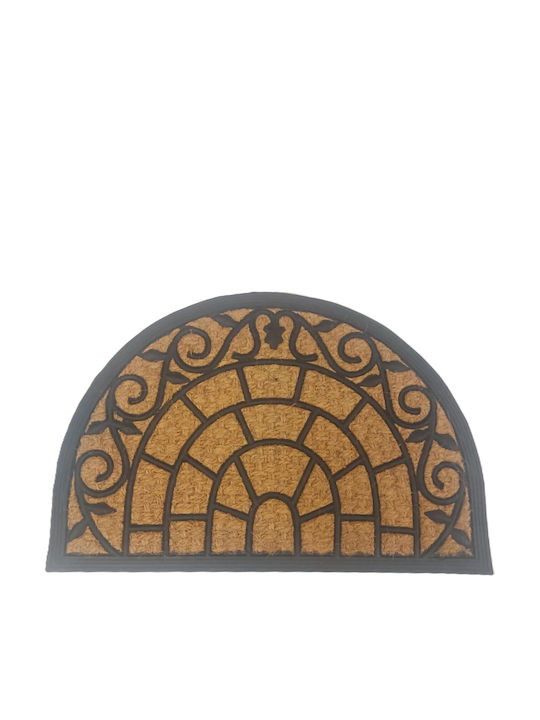 Palatex Doormat From Coconut Tree Luna 3 Brown-...