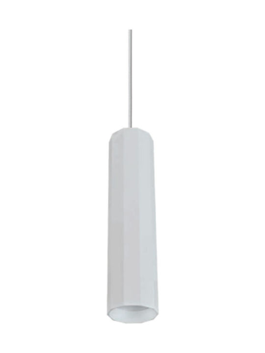 Nowodvorski Poly Pendant Light Single-Light for Socket E27 White