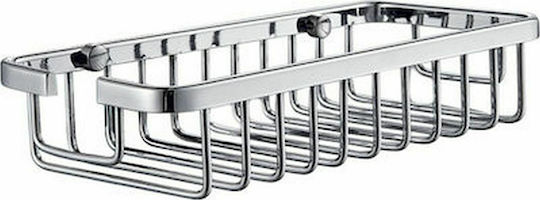 Viospiral Inox Sponge Holder Wall Mounted Silver