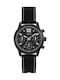 Guess Uhr Batterie mit Schwarz Kautschukarmband W1025L3