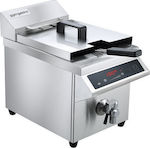 GGMgastro Fryer Electric 3.5kW Capacity 8lt 28.8x47.8x41cm