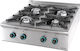 Sergas FC4S7 LPG Cooktop Quadruple 28kW 80x75x34cm