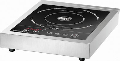 Bartscher IK 27TC Tabletop Inductive Commercial Electric Burner with 1 Hearths 2.7kW 34x42.5x7.5cm 105927