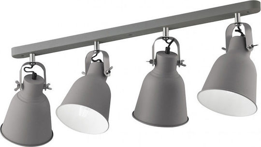 Fan Europe Legend Spot mit 4 Lichtern und mit Fassung E27 in Gray Farbe
