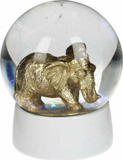 Zaros Snowball with Gold Elephant Zaros Snowball with Gold Elephant