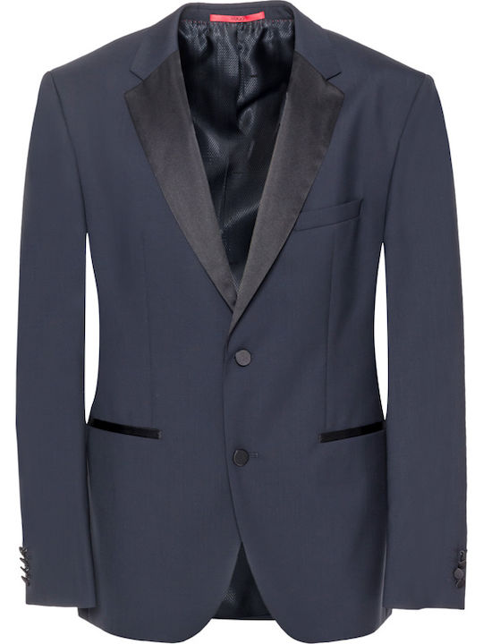Hugo Boss Men's Suit Jacket Navy Blue 50340788-401
