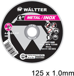 Walter Metal Cutting Disc Inox Metal Cutting Disc 125mm