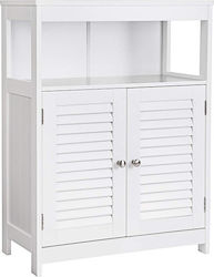 Songmics Ντουλάπι Μπάνιου 60x30x80cm Λευκό