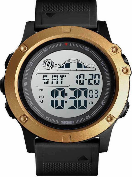 Skmei Ψηφιακό Ανδρικό Ρολόι 52mm Μπαταρίας με Μ...
