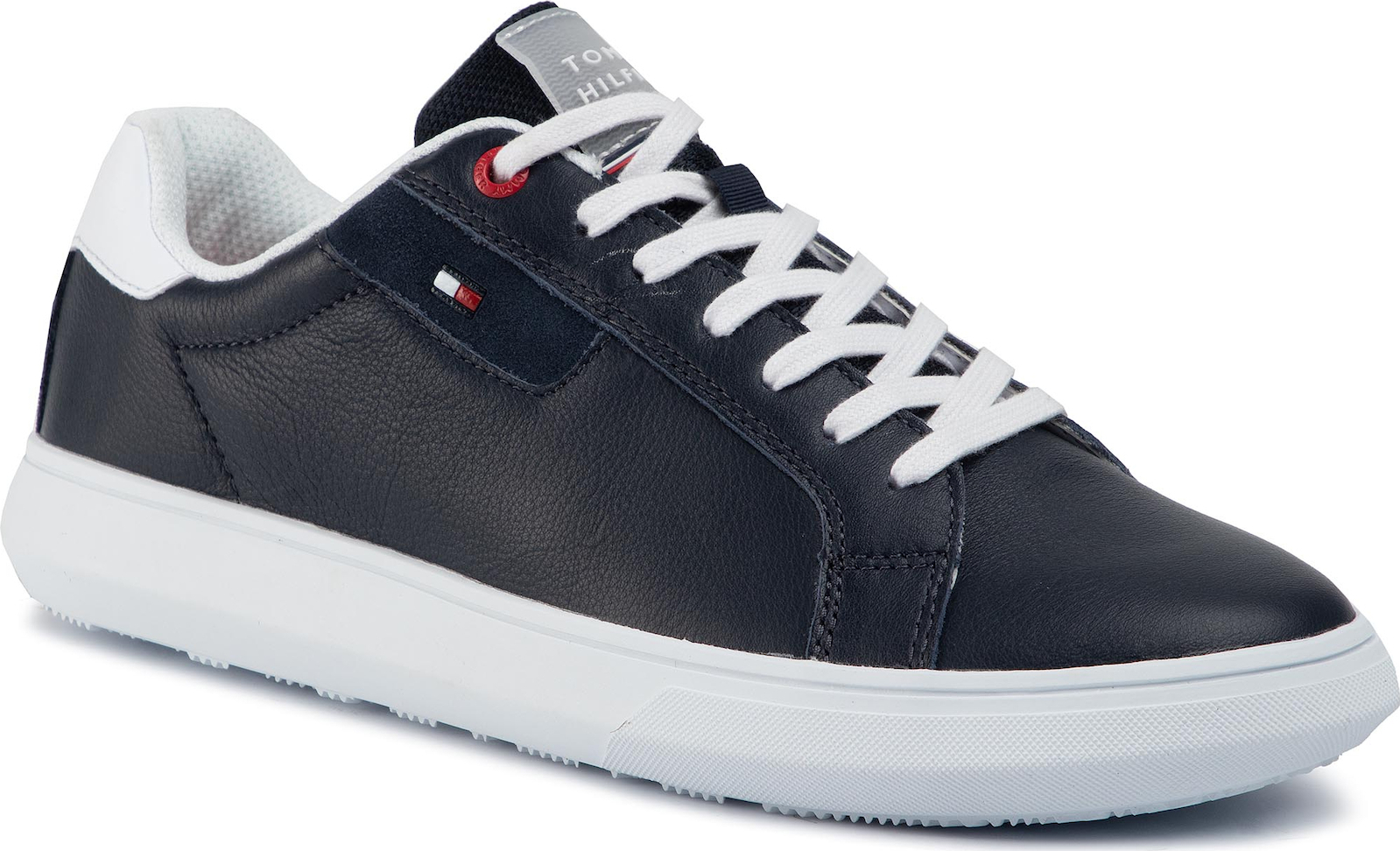 essential leather cupsole sneakers