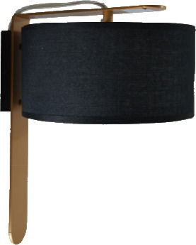 Gallis Hanger G9 Leuchte Wand Schwarz