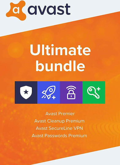 Avast! Ultimate 2020 για 1 Συσκευή και 1 Έτος Χρήσης (Ηλεκτρονική Άδεια)