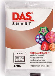 DAS Smart Πολυμερικός Πηλός Καφέ 57gr