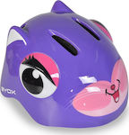 Byox Y26 Kati Kids' Helmet for City Bike Purple with LED Light